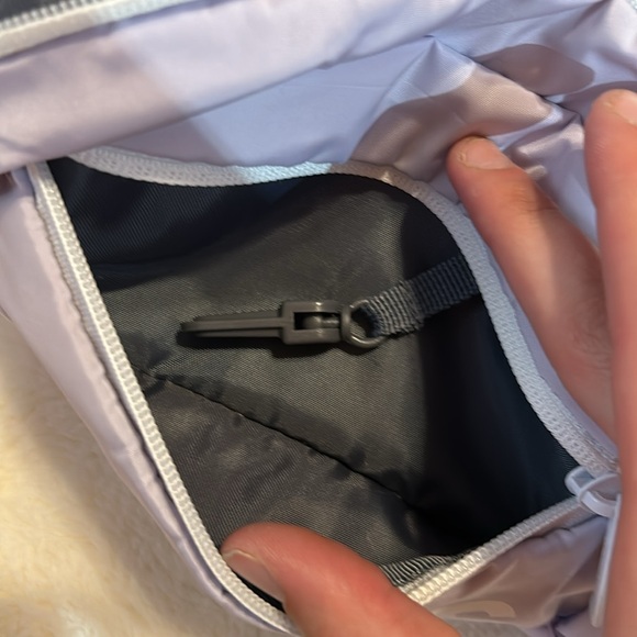 Lavender adidas bundle! Selling the pouch and short sleeved shirt together - Picture 6 of 7